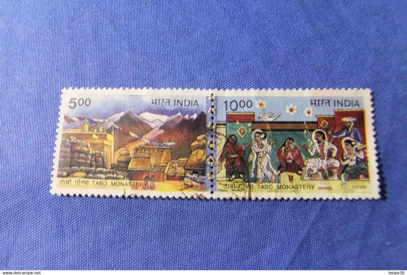 India 1999 Michel 1731 - 1732 Tabo Kloster - Used Stamps