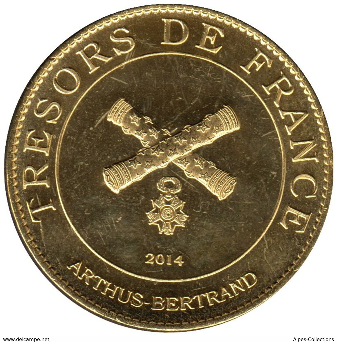 A55100-01 - JETON TOURISTIQUE ARTHUS B. - Citadelle De Verdun - 2014.3 - 2014