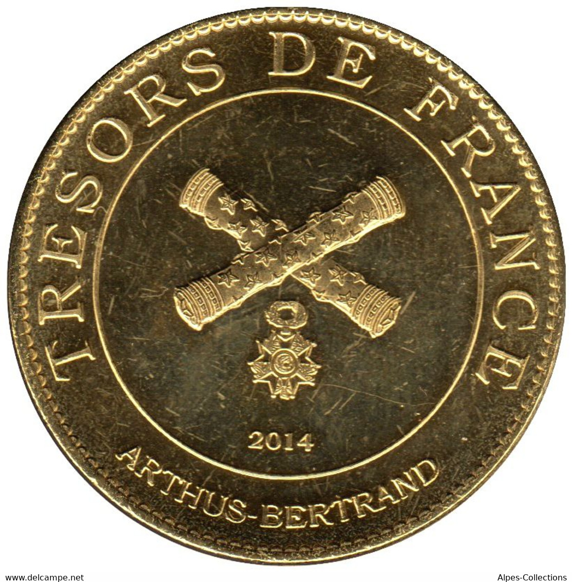 A55100-01 - JETON TOURISTIQUE ARTHUS B. - Citadelle De Verdun - 2014.5 - 2014