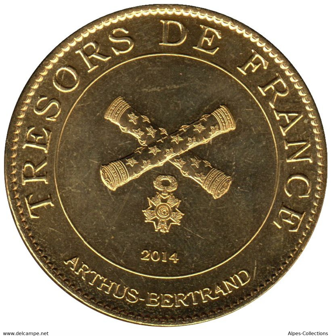 A55100-02 - JETON TOURISTIQUE ARTHUS B. - Fondation De L'Ossuaire - 2014.3 - 2014