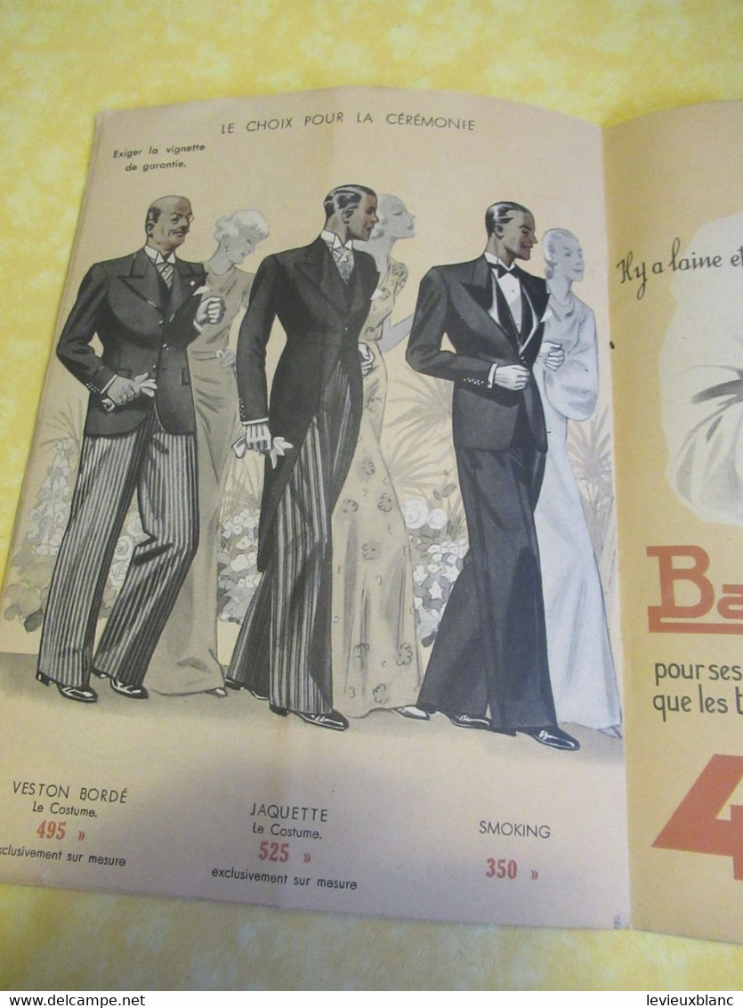 Catalogue ancien de vêtements / BAYARD/ " Aux DOMES "/ Hommes & Garçons/ Clermont-Ferrand/Vers 1930-1950     CAT290