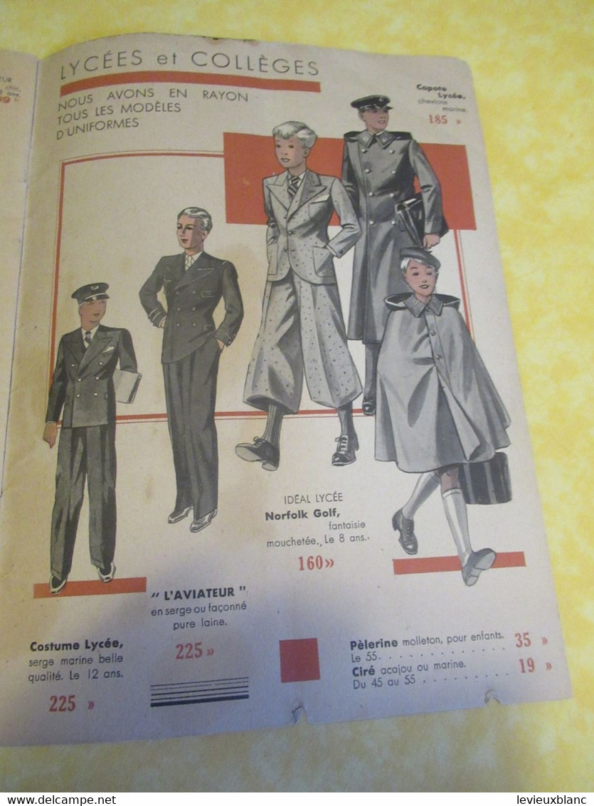 Catalogue ancien de vêtements / BAYARD/ " Aux DOMES "/ Hommes & Garçons/ Clermont-Ferrand/Vers 1930-1950     CAT290