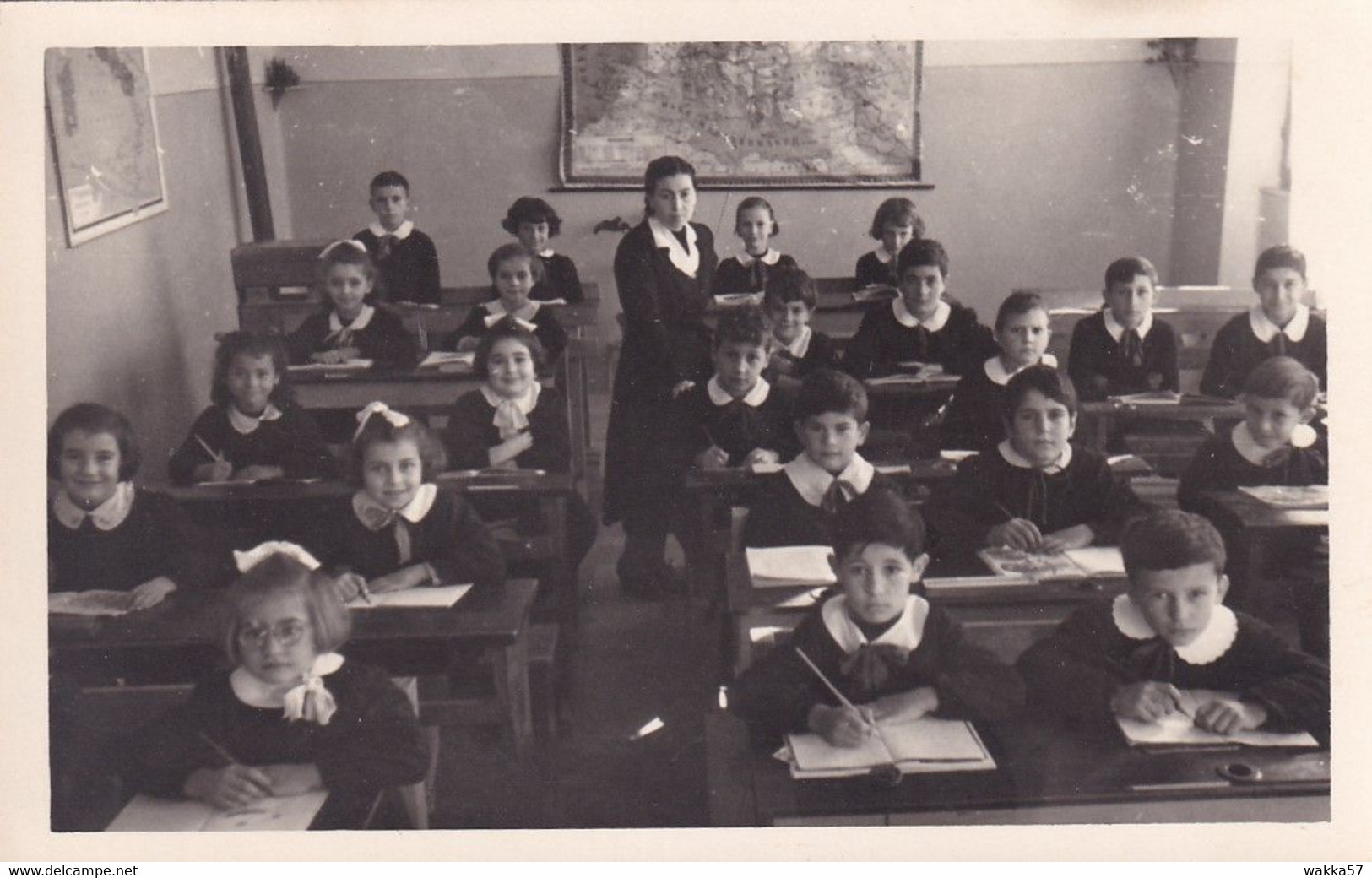 XK 62 - Pieve A Presciano - Scolaresca Classe Scuola Elementare Anni 30/40 - F.p. - Arezzo