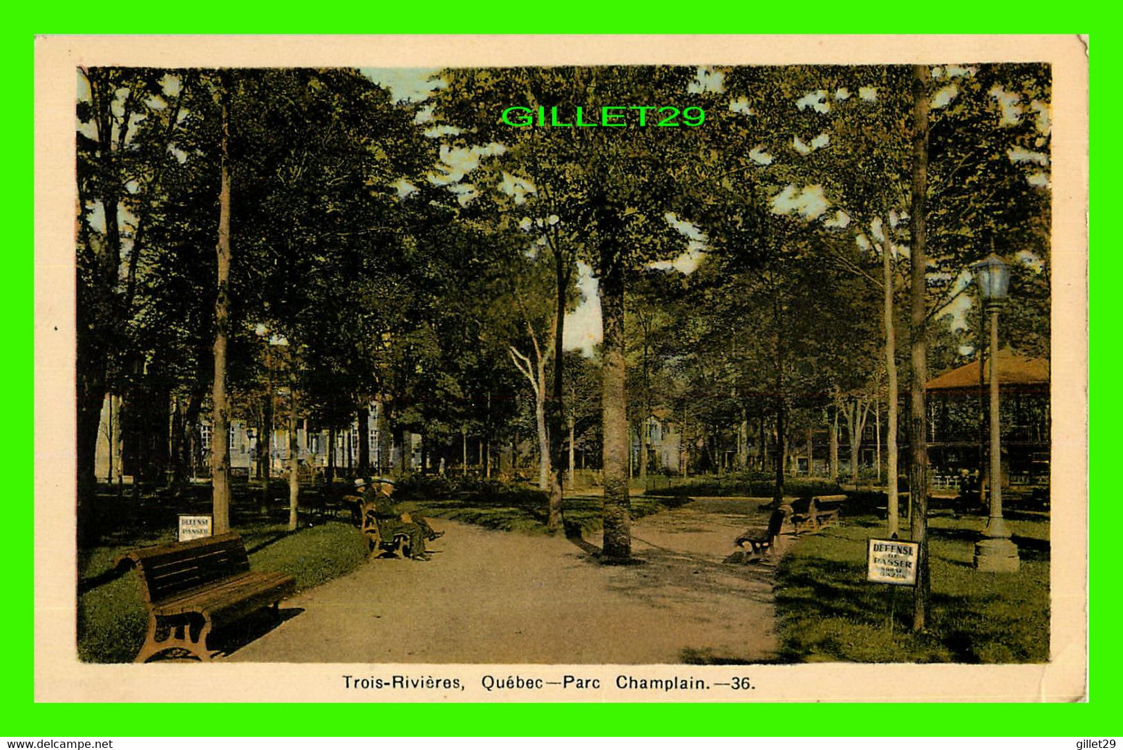 TROIS-RIVIÈRES, QUÉBEC - PARC CHAMPLAIN - ANIMÉE DE PERSONNAGES - PECO - DOMINION CREST - - Trois-Rivières