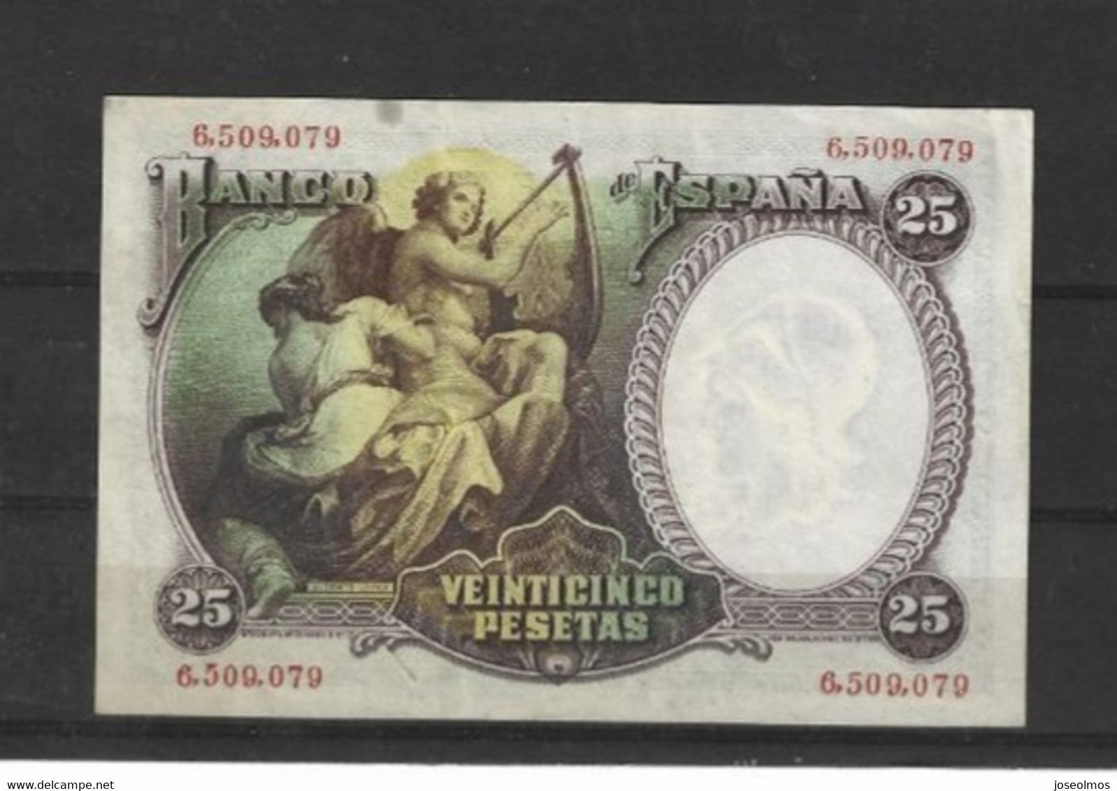 BILLET ESPAGNE 25 PESETAS TB 1931      6.509.079 - 25 Peseten