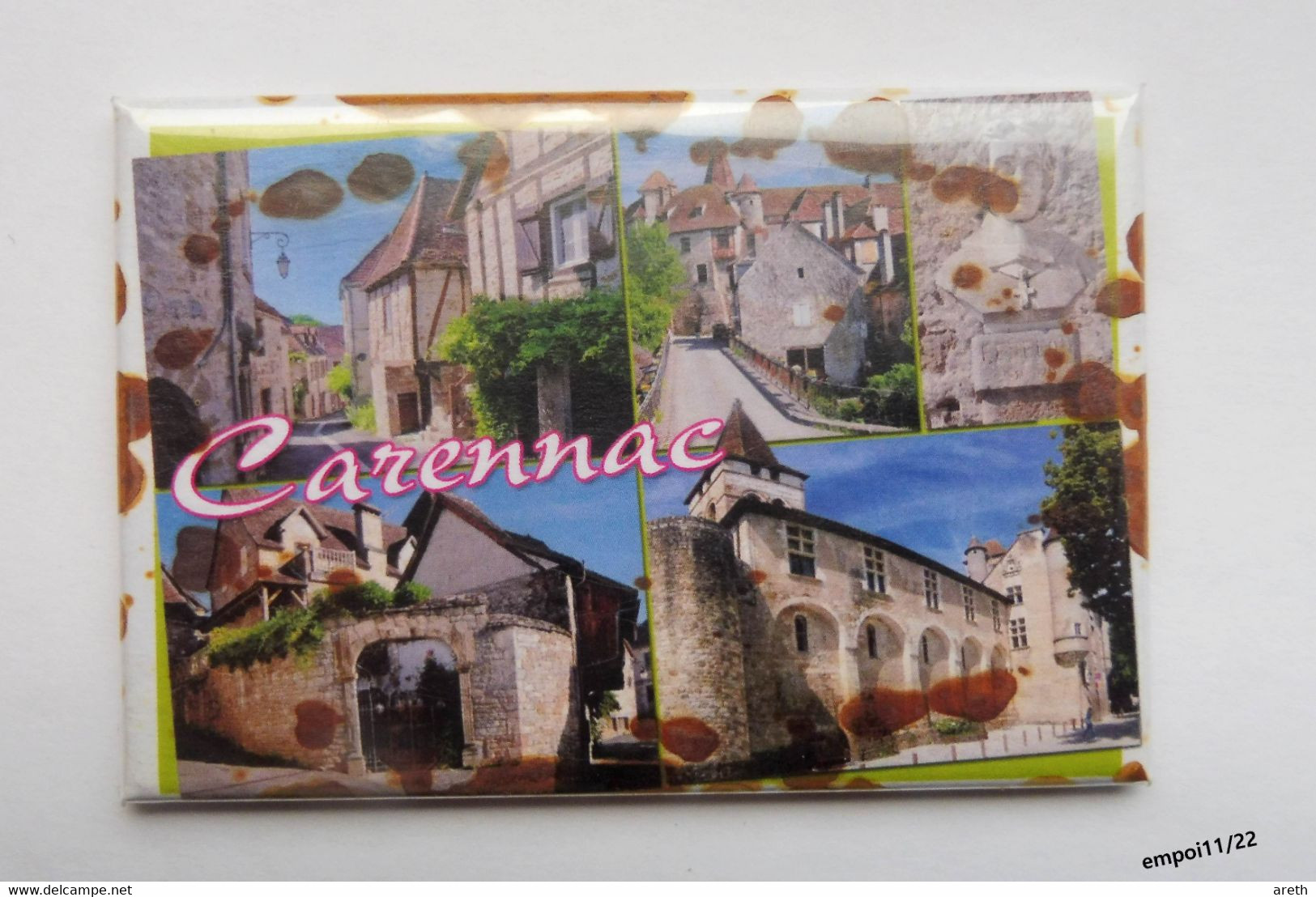 Magnet  Village De CARENNAC (Lot) -- Photos - Tourismus