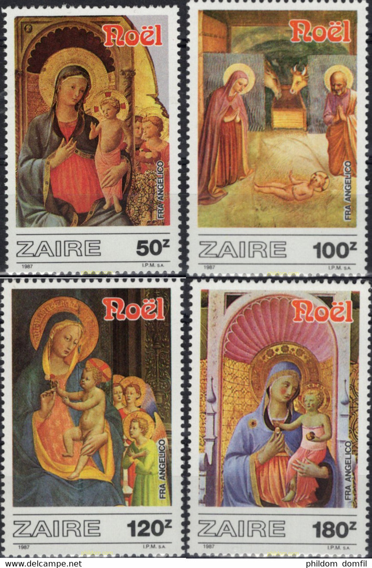 690438 MNH ZAIRE 1987 NAVIDAD - 1980-1989