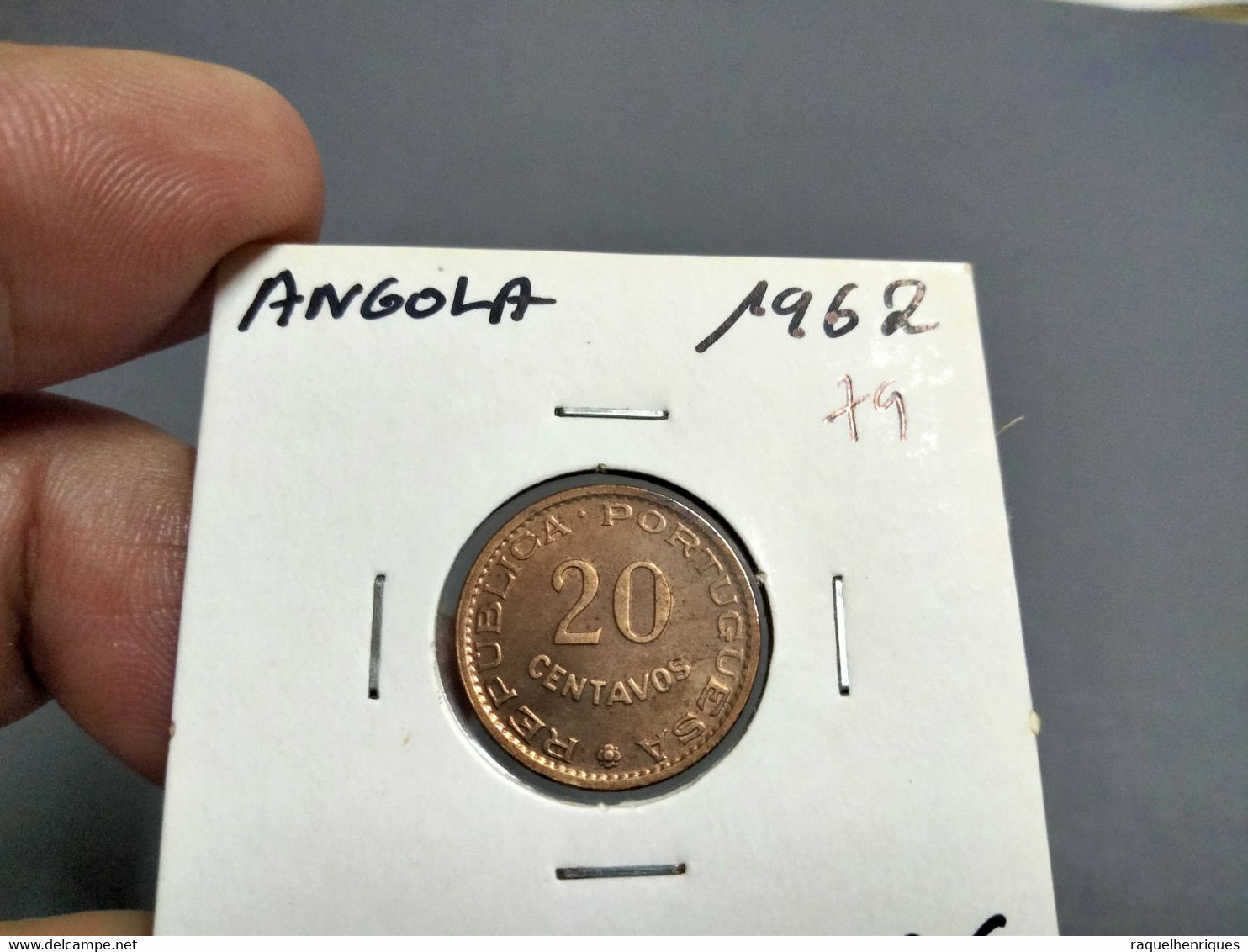 ANGOLA 20 CENTAVOS 1962 (G#28-79) - Angola