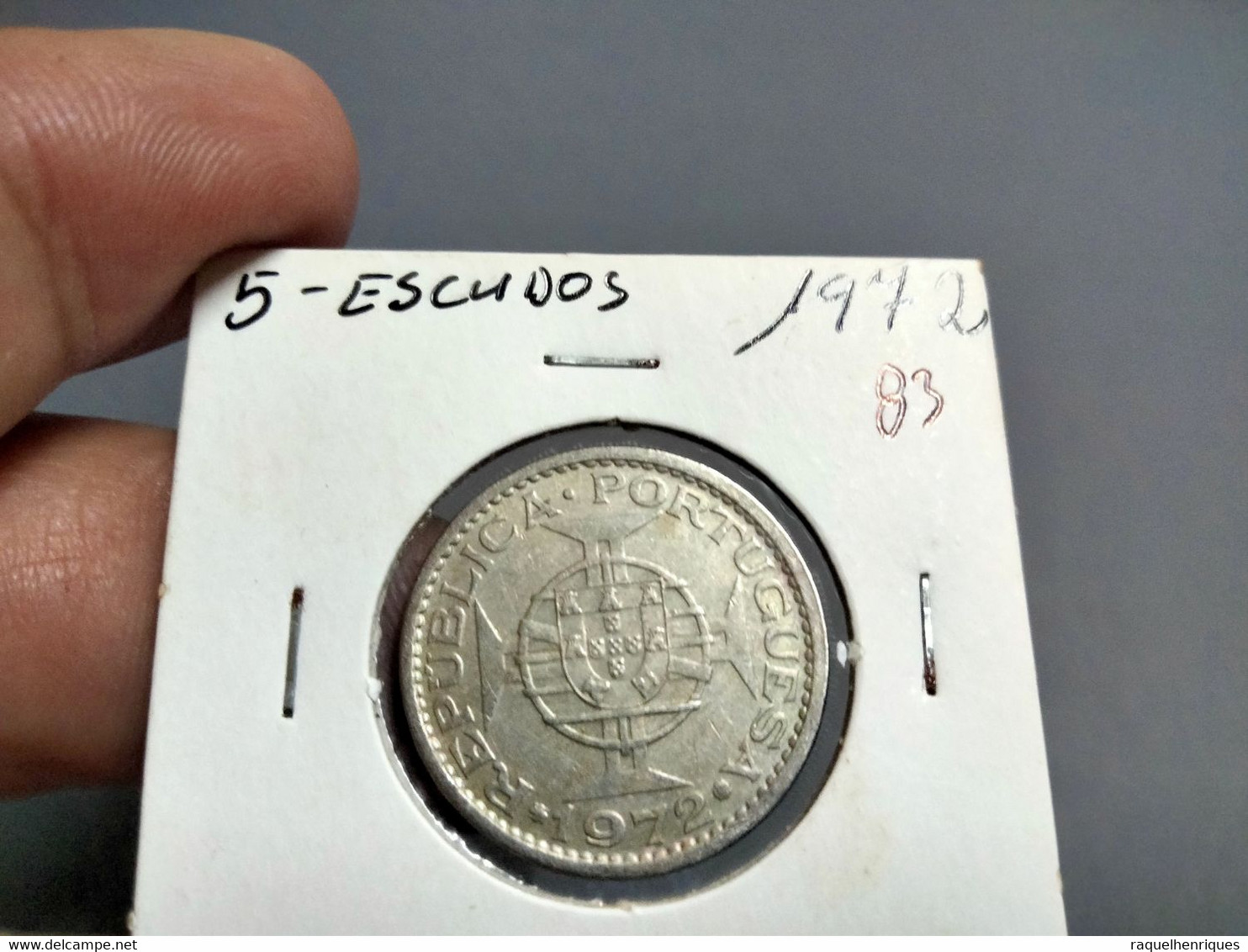 ANGOLA 5 ESCUDOS 1972 (G#28-83) - Angola