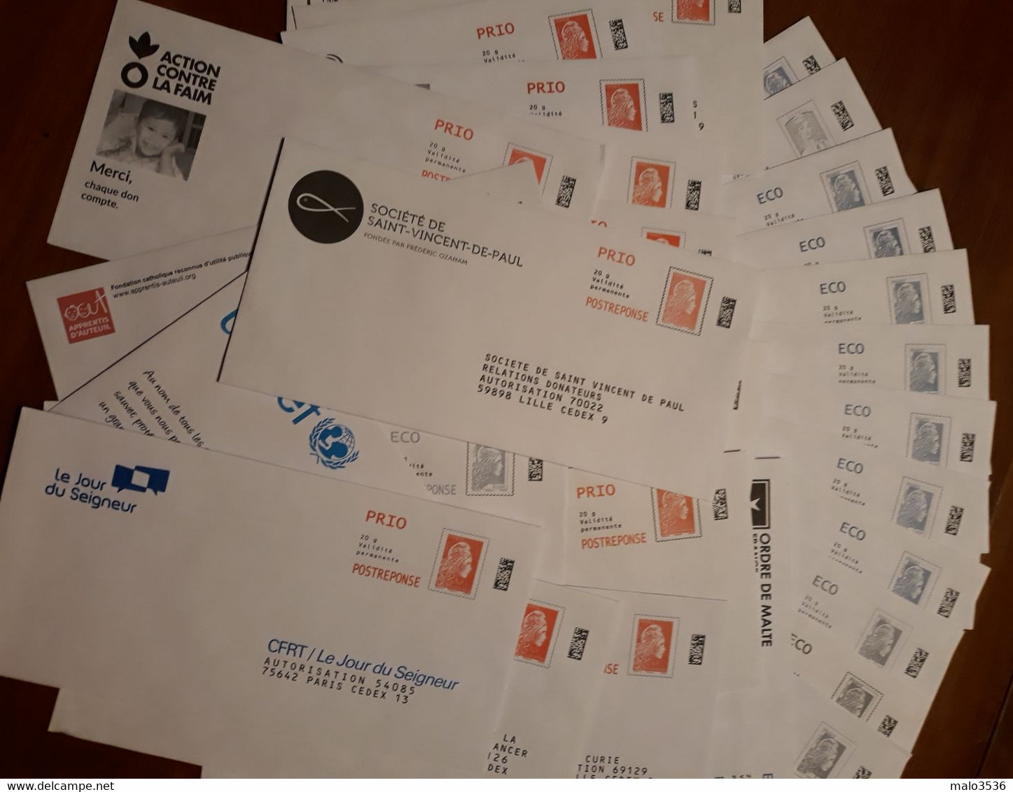 Lot De 31 Entiers Postaux Réponse Dont 13 Ordre De Malte + Divers - Listos A Ser Enviados: Respuesta