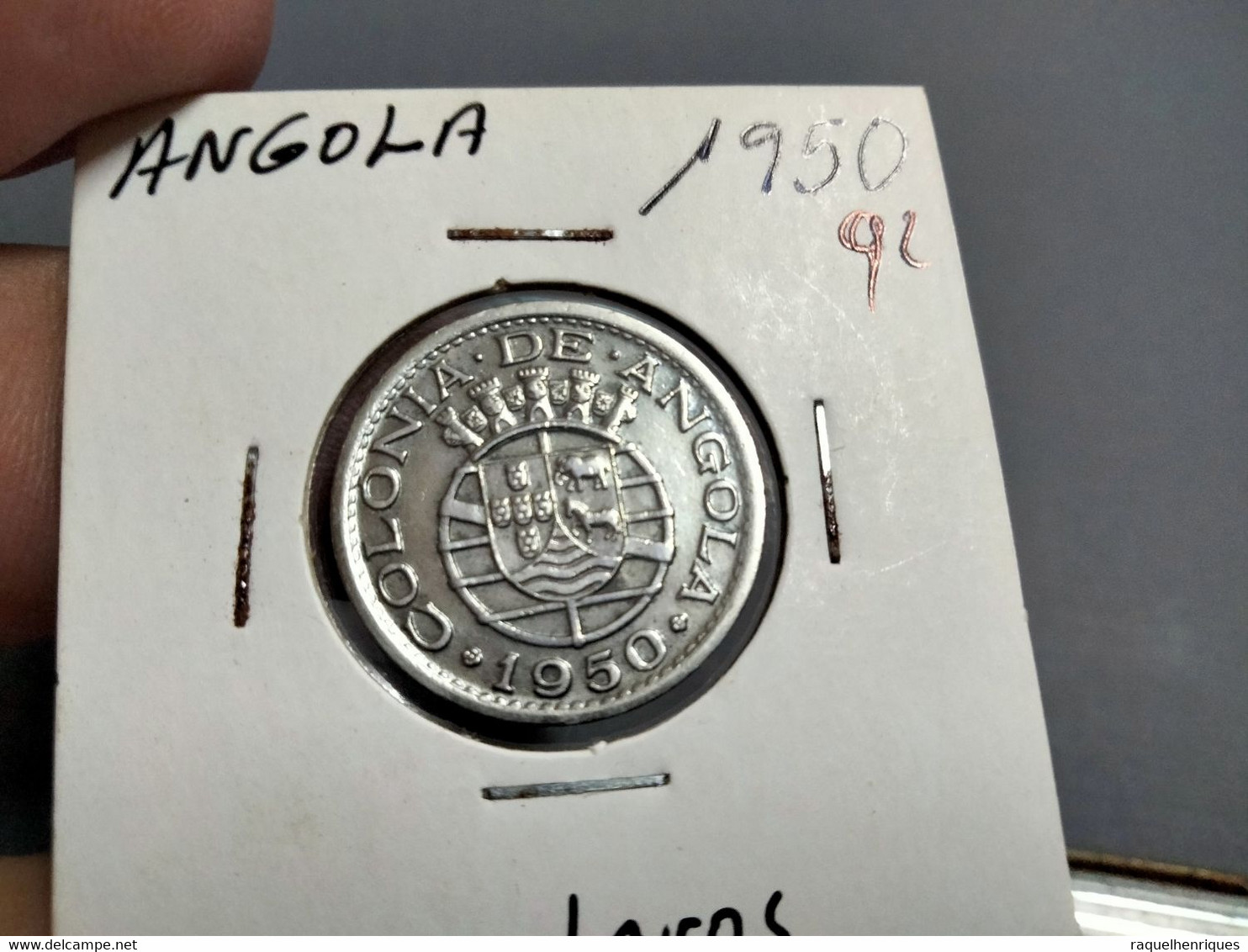 ANGOLA 50 CENTAVOS 1950 (G#28-92) - Angola