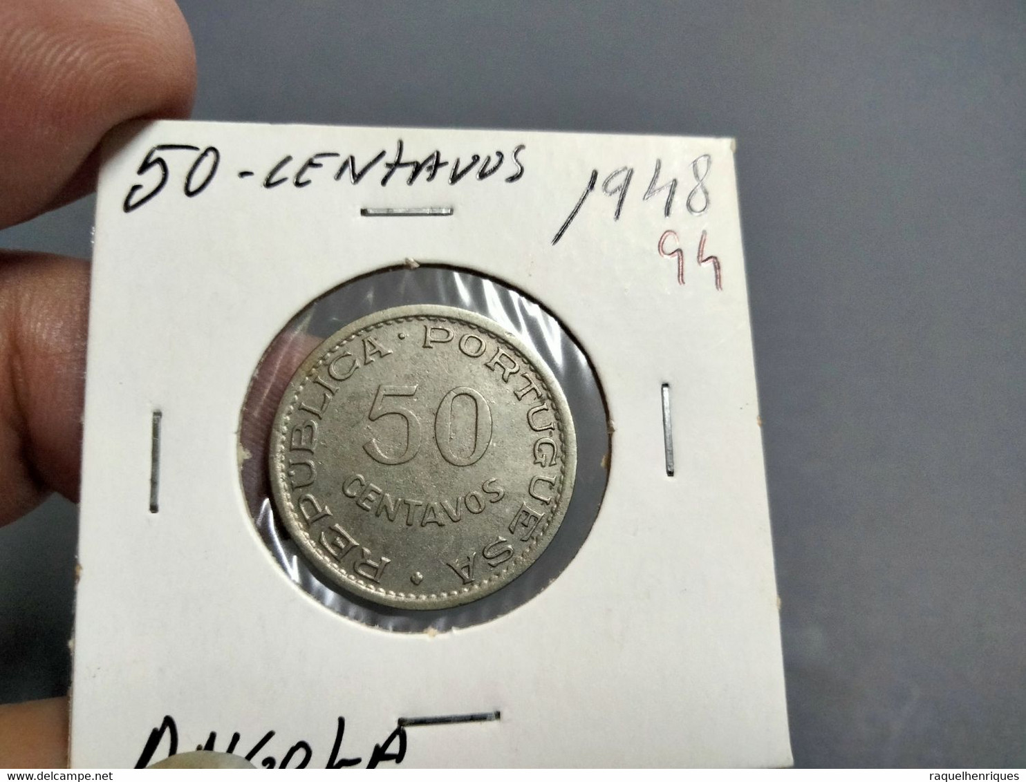 ANGOLA 50 CENTAVOS 1948 (G#28-94) - Angola