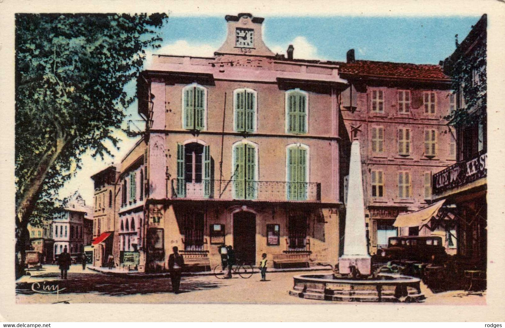 Dep 13 ; Cpa ISTRES , Place De La Mairie  (19437) - Istres