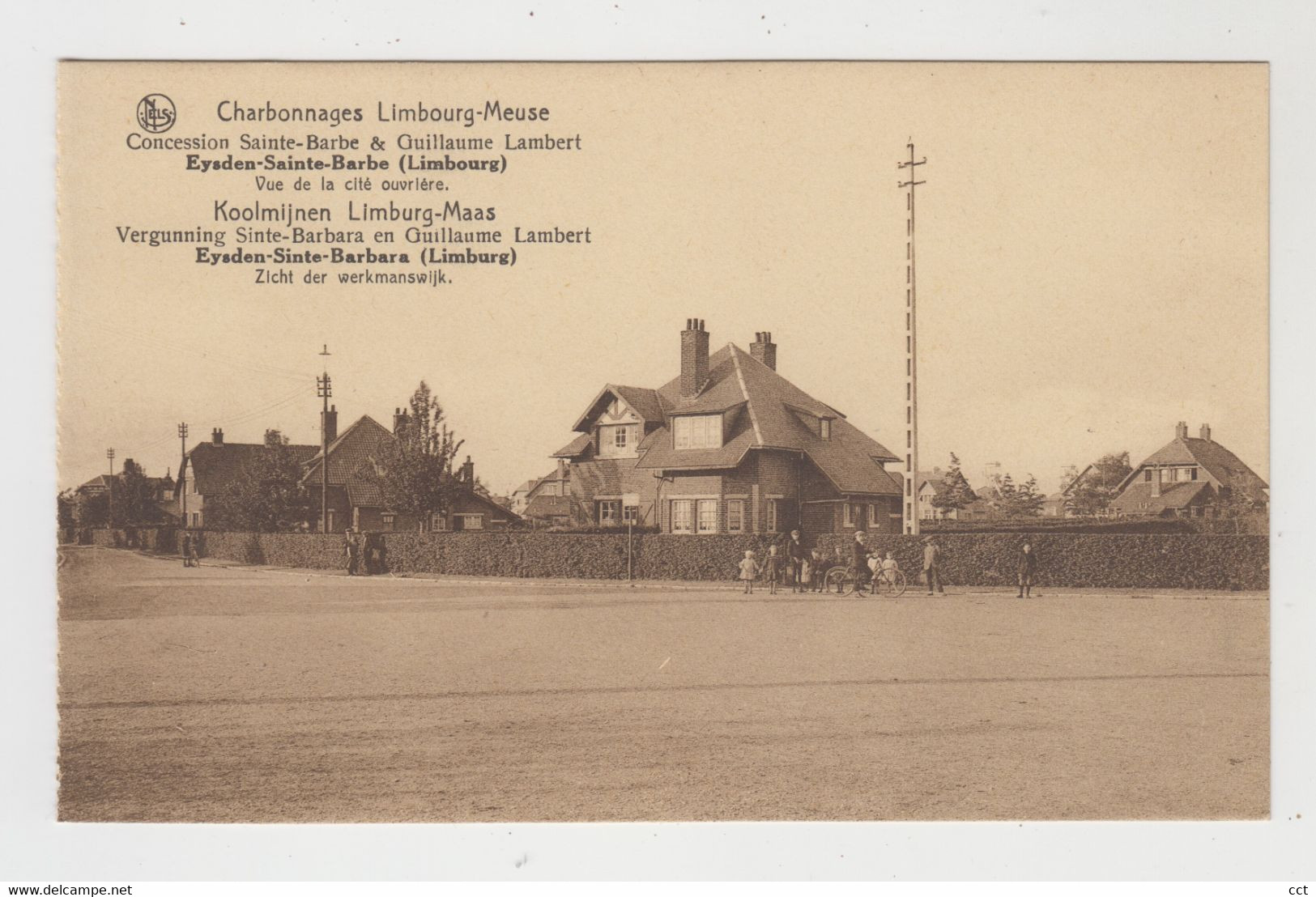 Eisden Maasmechelen   Charbonnages Limbourg-Meuse  Vue De La Cité Ouvrière - Maasmechelen