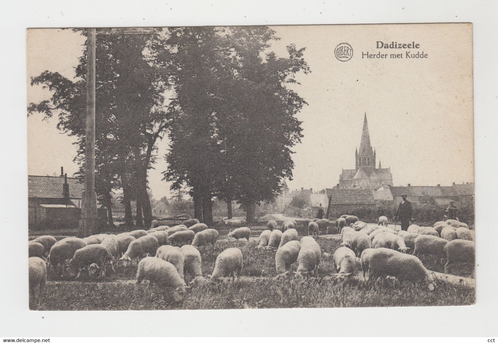 Dadizeele  Dadizele  Moorslede  Herder Met Kudde   BERGER MOUTONS - Moorslede