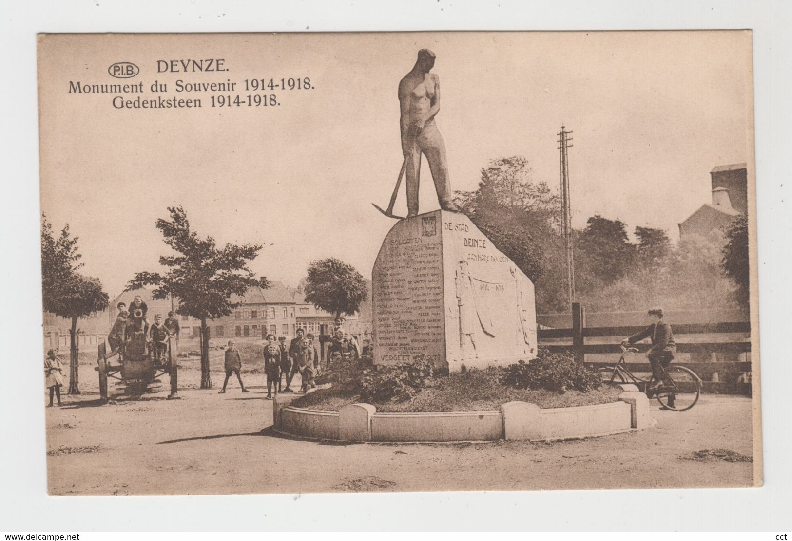 Deynze  Deinze   Monument Du Souvenir 1914-1918 - Deinze