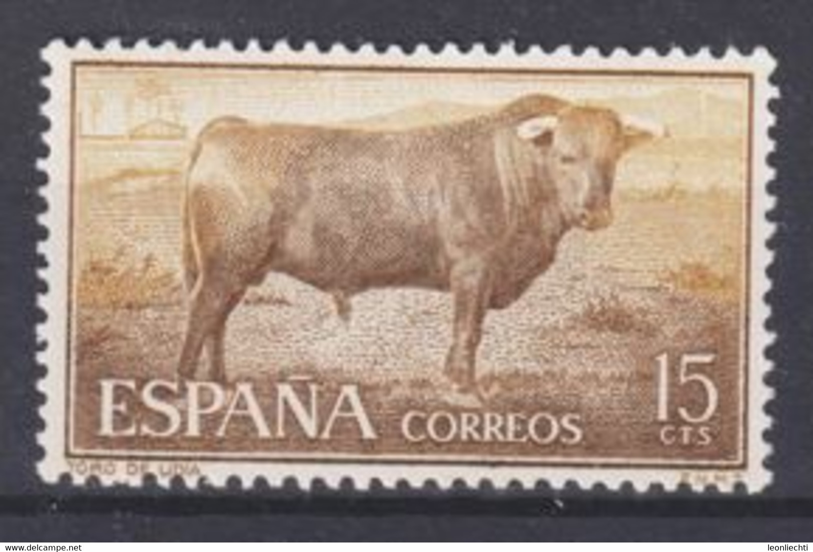 1960 Spanien Stierkampf / Corrida De Toros Mi: ES 1151**/ Y&T: ES 943**  Kampfstier Auf Der Weide - Autres & Non Classés