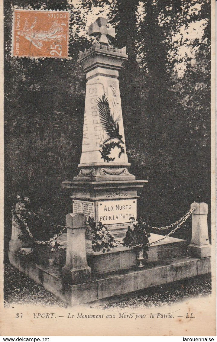 76 - YPORT - Le Monument Aux Morts Pour La Patrie - Yport