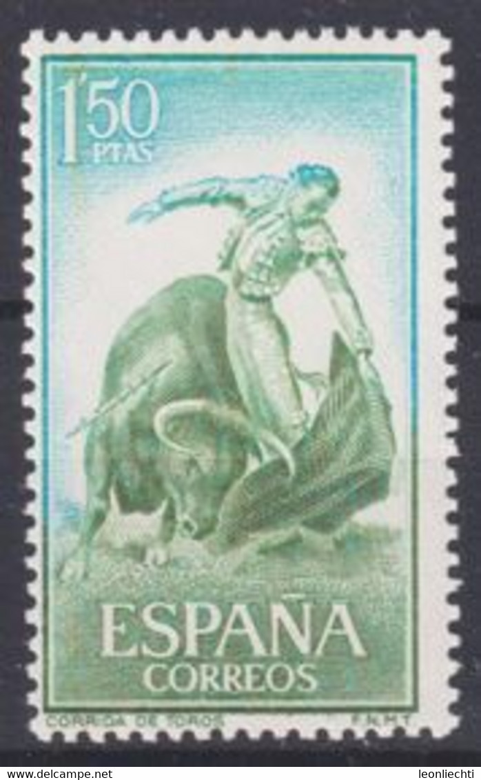1960 Spanien Stierkampf / Corrida De Toros Mi: ES 1160**/ Y&T: ES 952** " Natural " - Autres & Non Classés