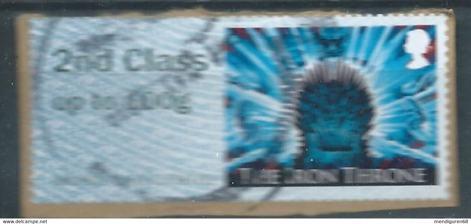 GROSBRITANNIEN GRANDE BRETAGNE GB 2018 POST&GO GAME OF THRONES: IRON THRONE FIRE FC Up To 100g SG FS200 MI AT139 YT 136 - Post & Go (distributeurs)