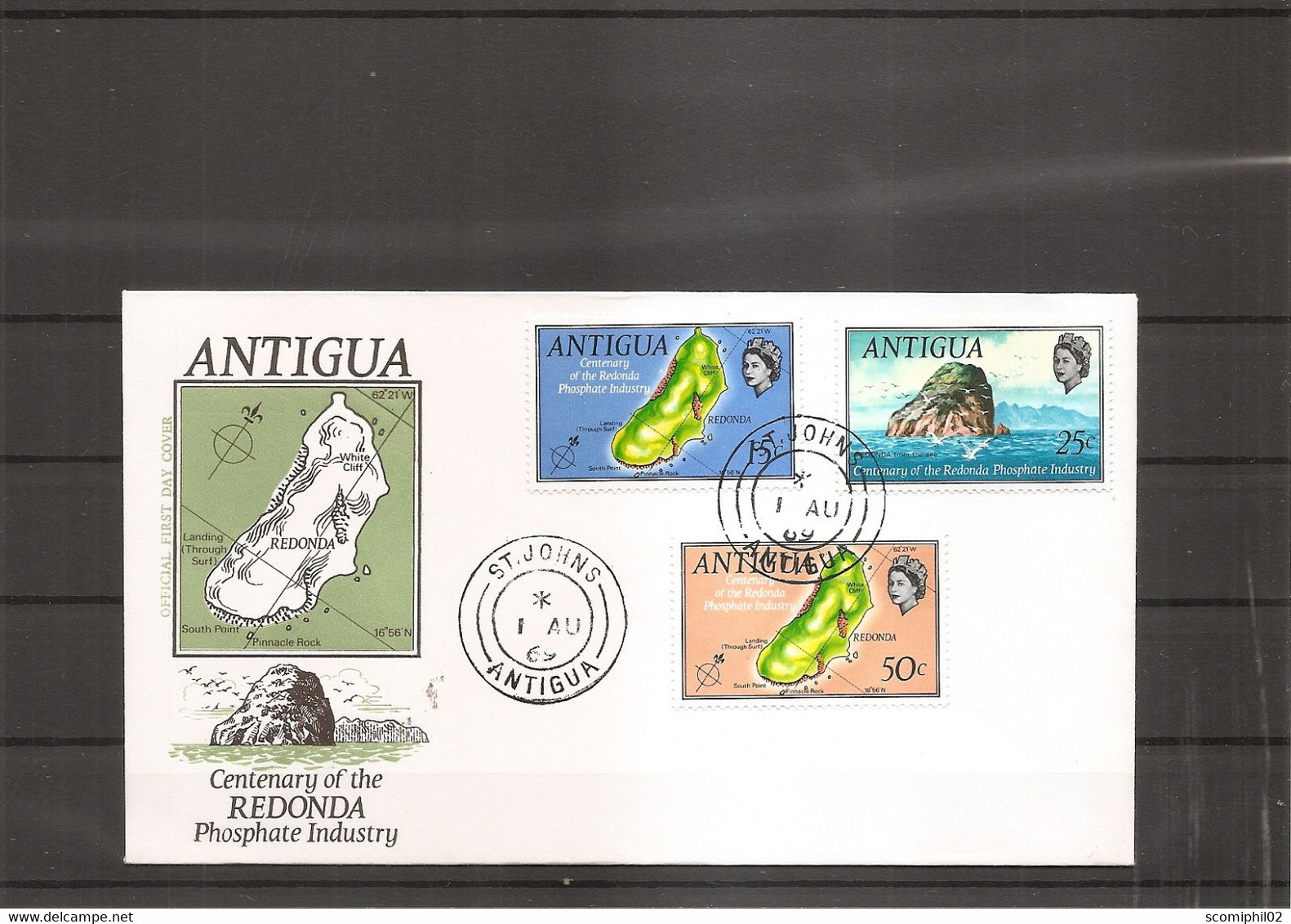 Iles ( FDC De Antigua De 1969 à Voir) - Isole
