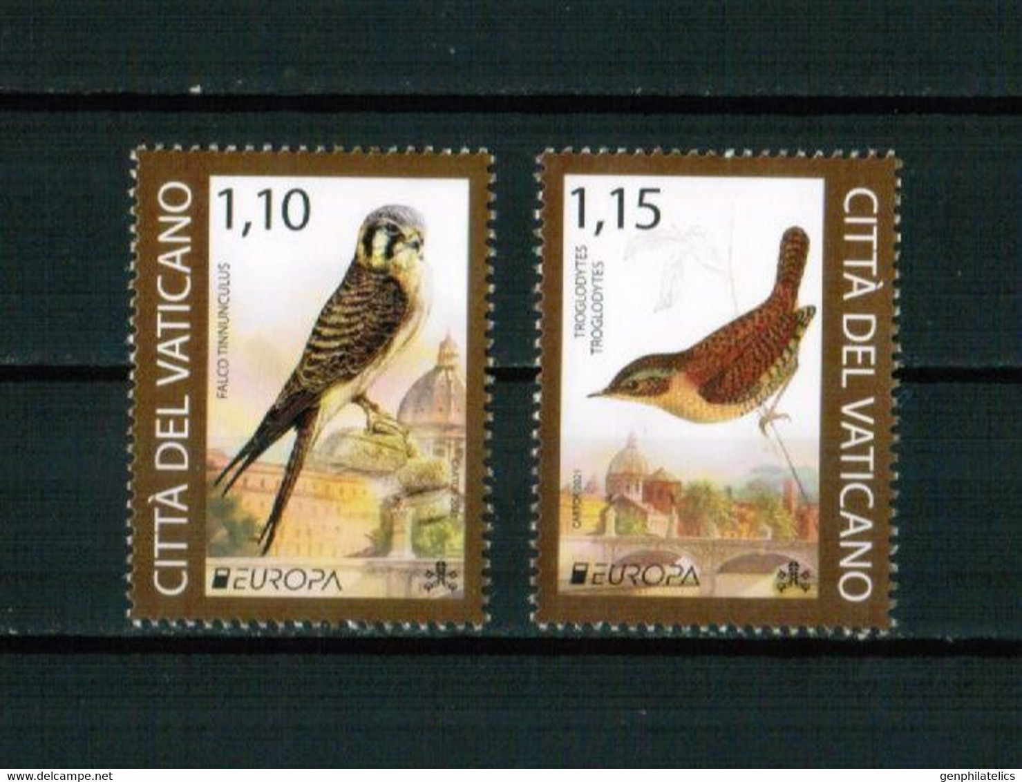 VATICAN CITY 2021 Europa CEPT. Endangered National Wildlife - Fine Set MNH - Unused Stamps