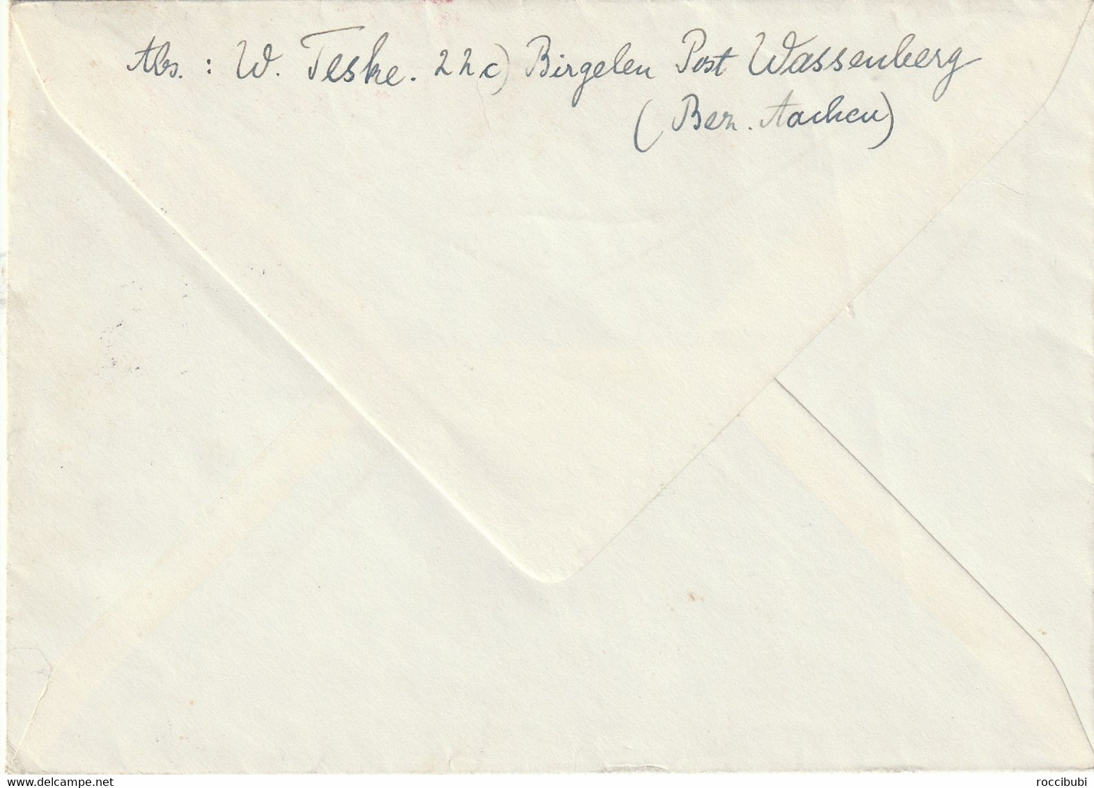Einschreiben, Wassenberg (Bz Aachen) 1960, Heuss 70 Pf. - Sonstige & Ohne Zuordnung