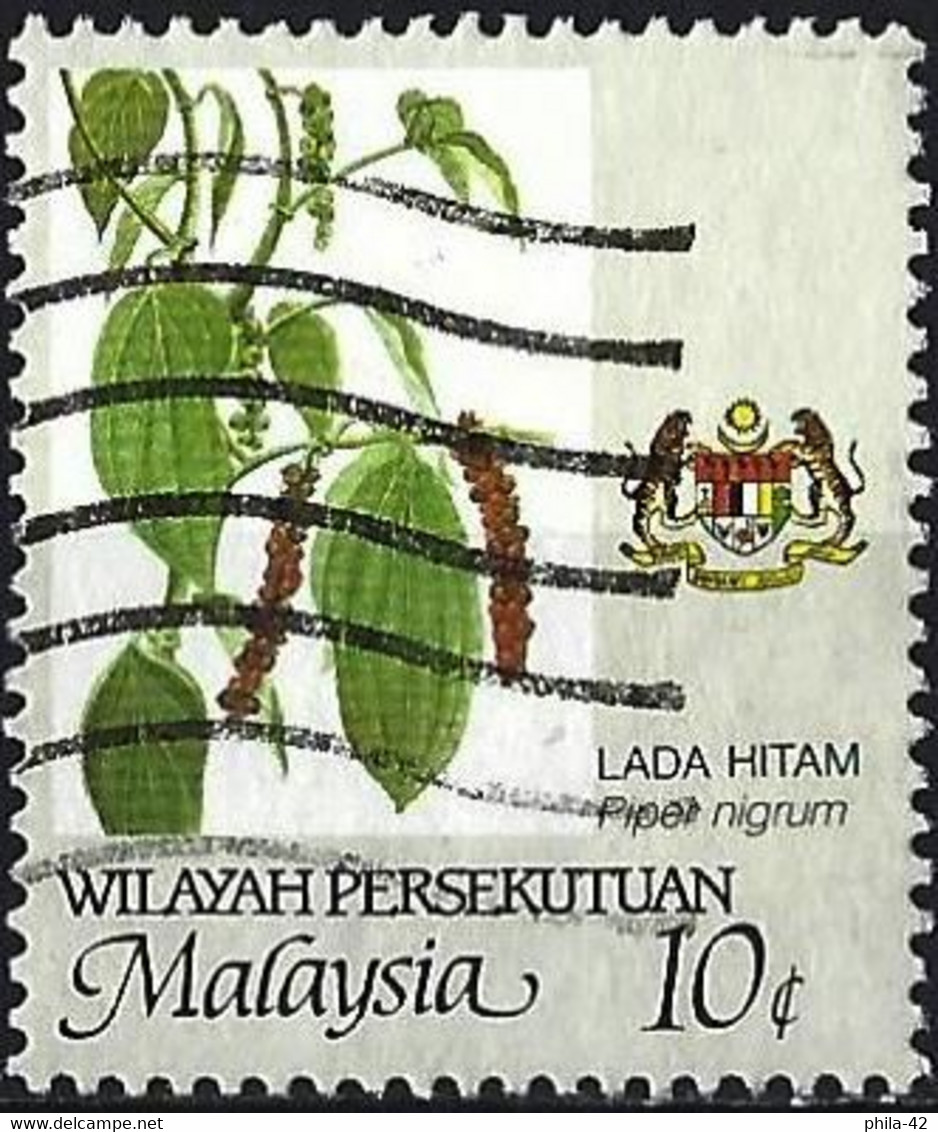 Malaysia ( Wilayah Persekutuan ) 2002 - Mi 23D - YT 964F ( Piper Nigrum ) Perf. 14 X 13 ¾ - Malaysia (1964-...)