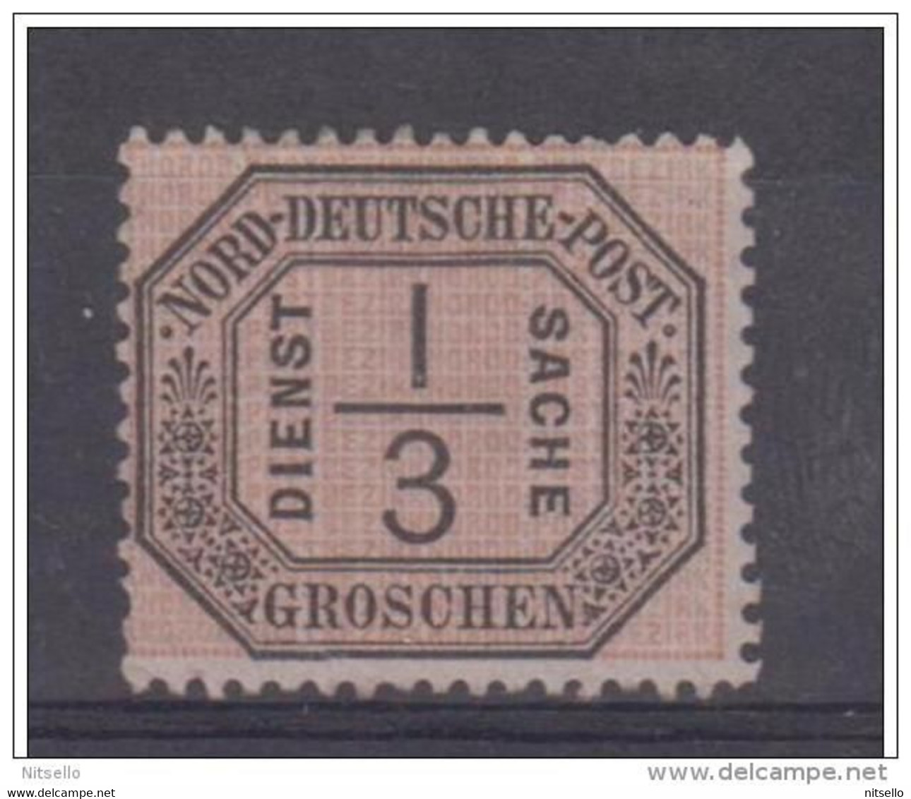 LOTE 2241  /// (C190) CONF. ALEMANIA NORTE    YVERT Nº: Service 2 NSG  //  CATALOG/COTE: 18€ - Nuovi