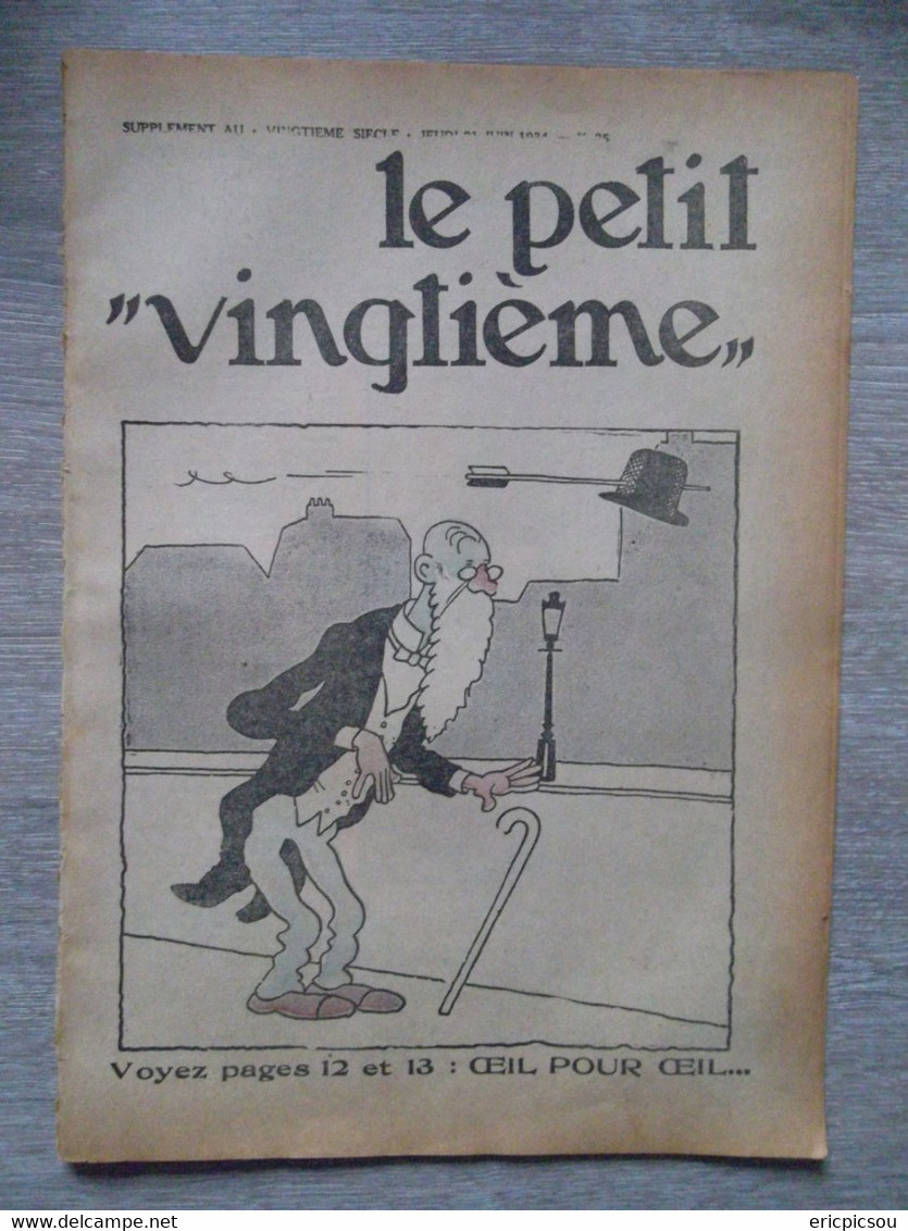 Le Petit Vingtième N25 ( 21 JUIN 1934 ) - Hergé