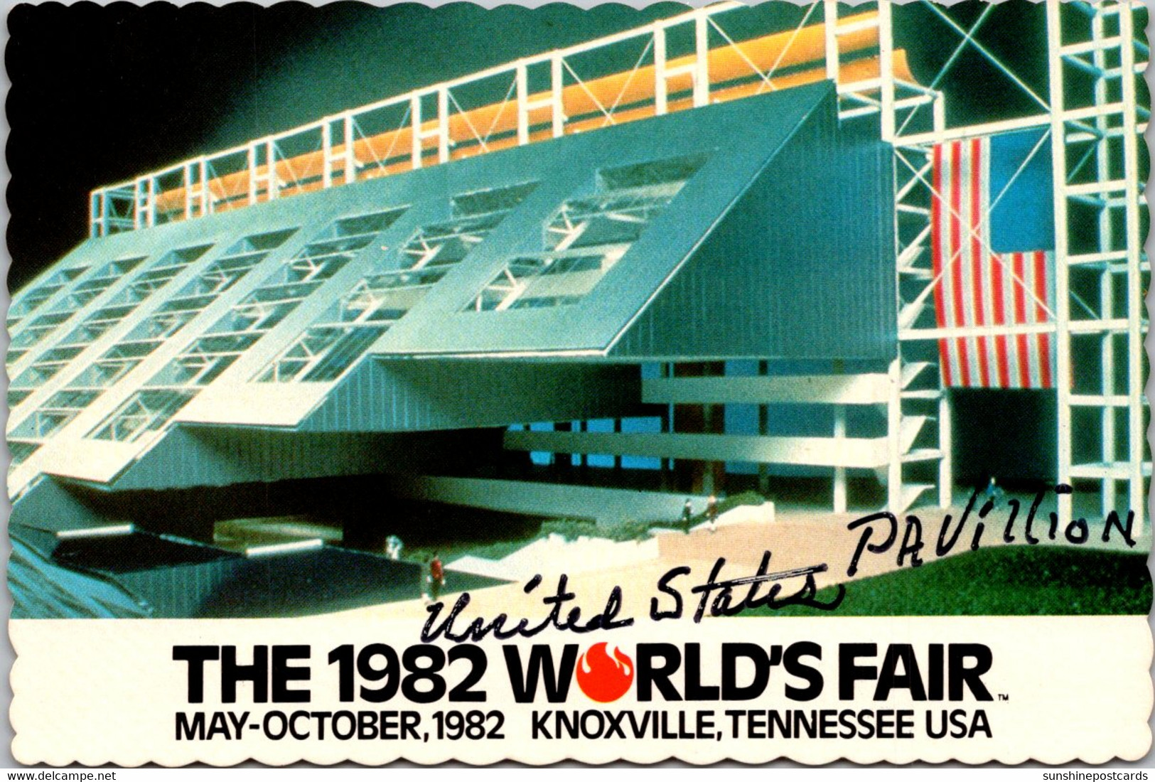 Tennessee Knoxville 1982 World's Fair United States Pavilion - Knoxville