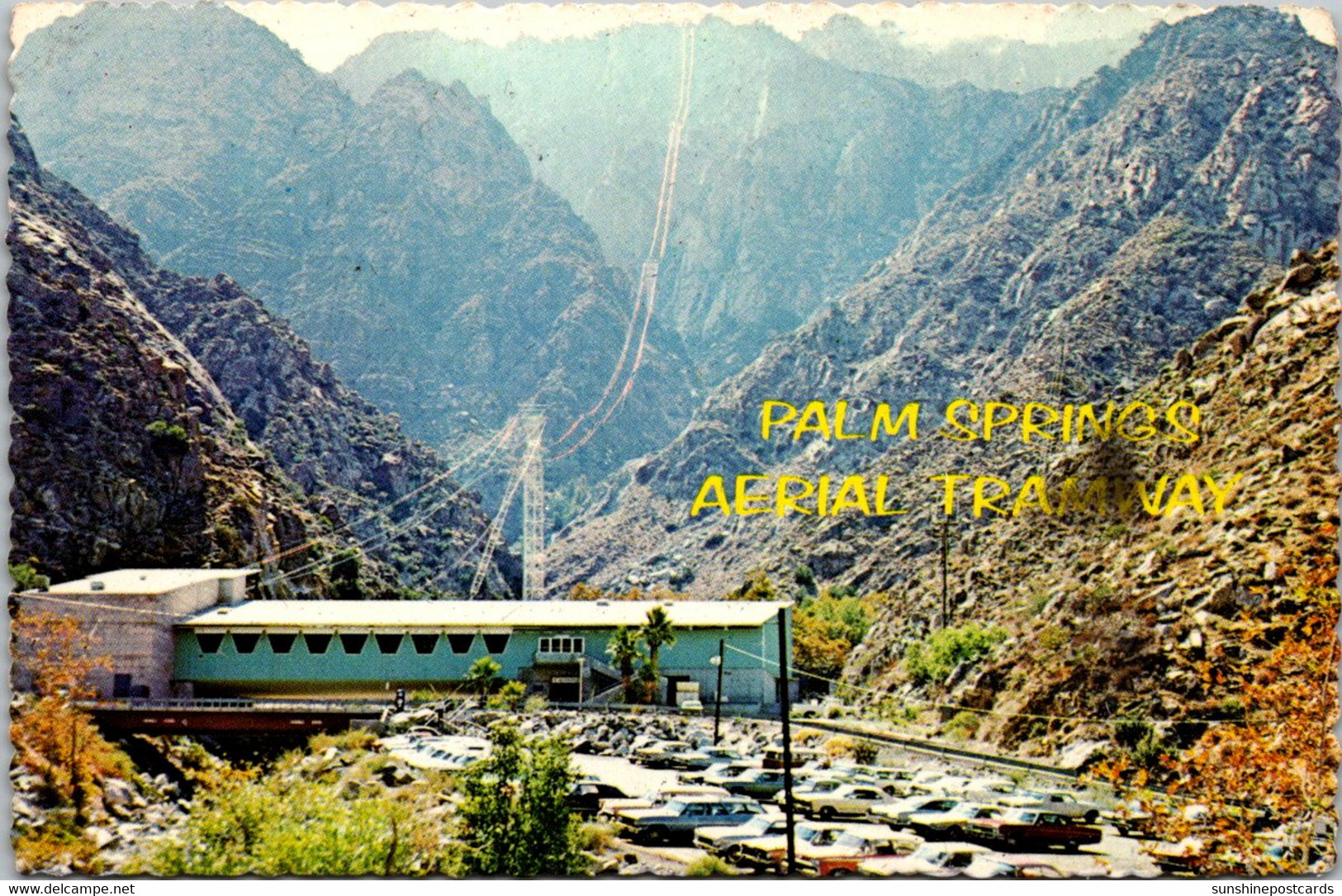 California Palm Springs Aerial Tramway The Tramway Valley Station And Parking Area - Palm Springs