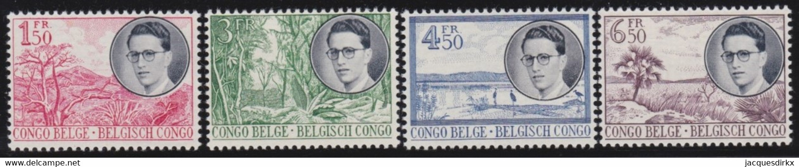 Congo    .  OBP  329/332      .   **      .     Postfris   .   /   .   Neuf ** - Unused Stamps