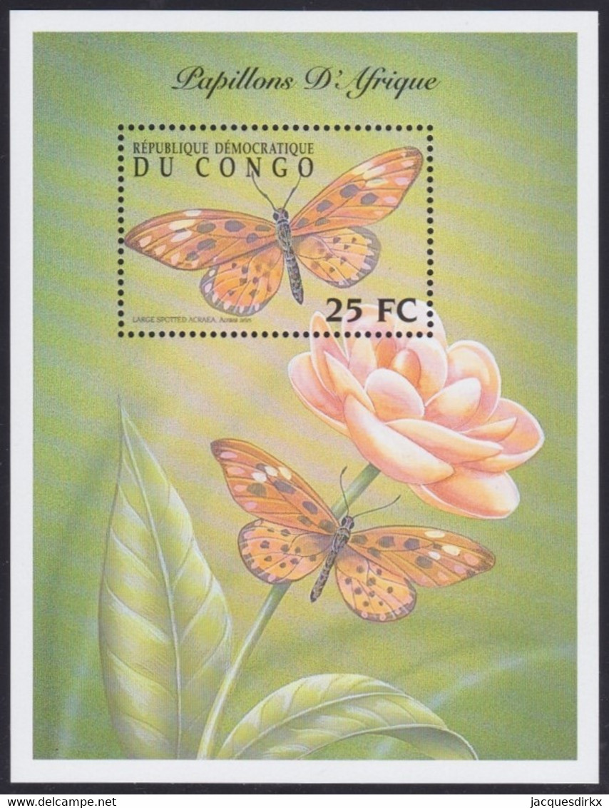 Congo    .   OBP   .   Blok  183/185   (3 Scans)     .   **      .     Postfris   .   /   .   Neuf ** - Ongebruikt