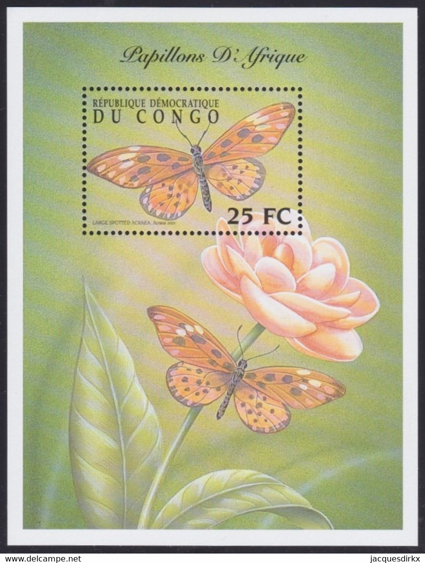 Congo    .   OBP   .   Blok  183/185   (3 Scans)     .   **      .     Postfris   .   /   .   Neuf ** - Neufs