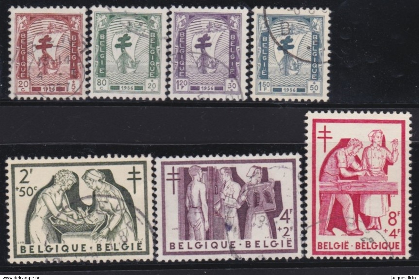 Belgie  .   OBP    .    998/1004      .   O        .    Gestempeld     .   /   .   Oblitéré - Used Stamps