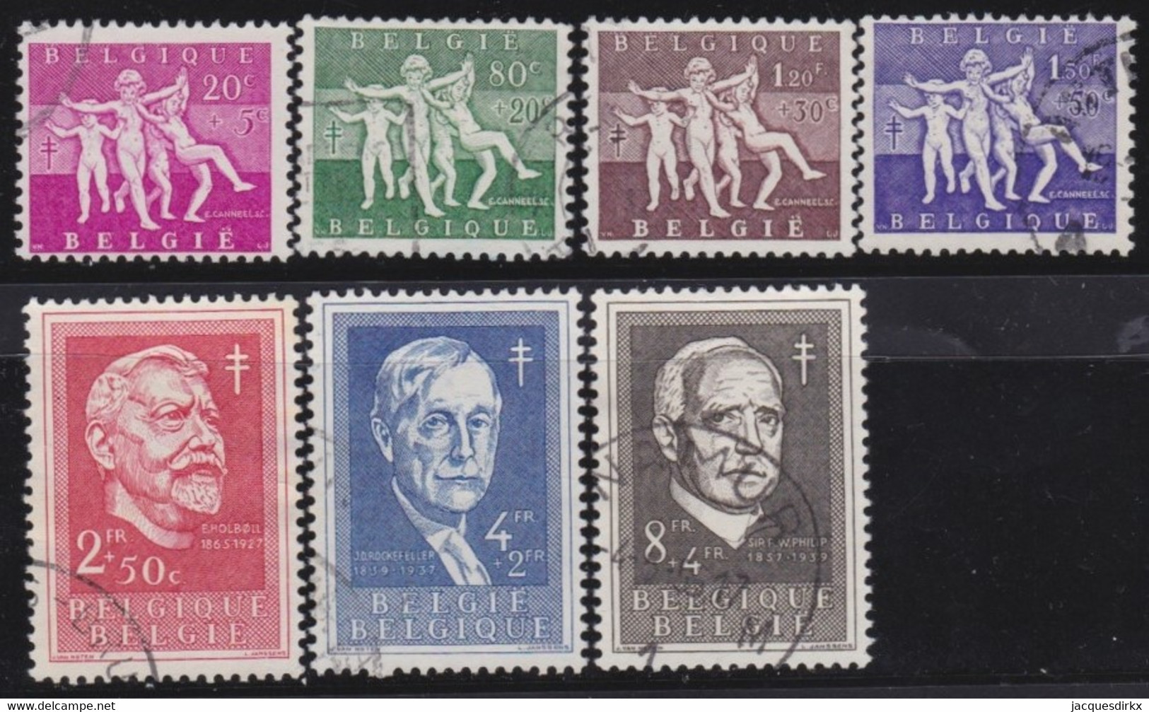 Belgie  .   OBP    .    979/985       .   O        .    Gestempeld     .   /   .   Oblitéré - Used Stamps