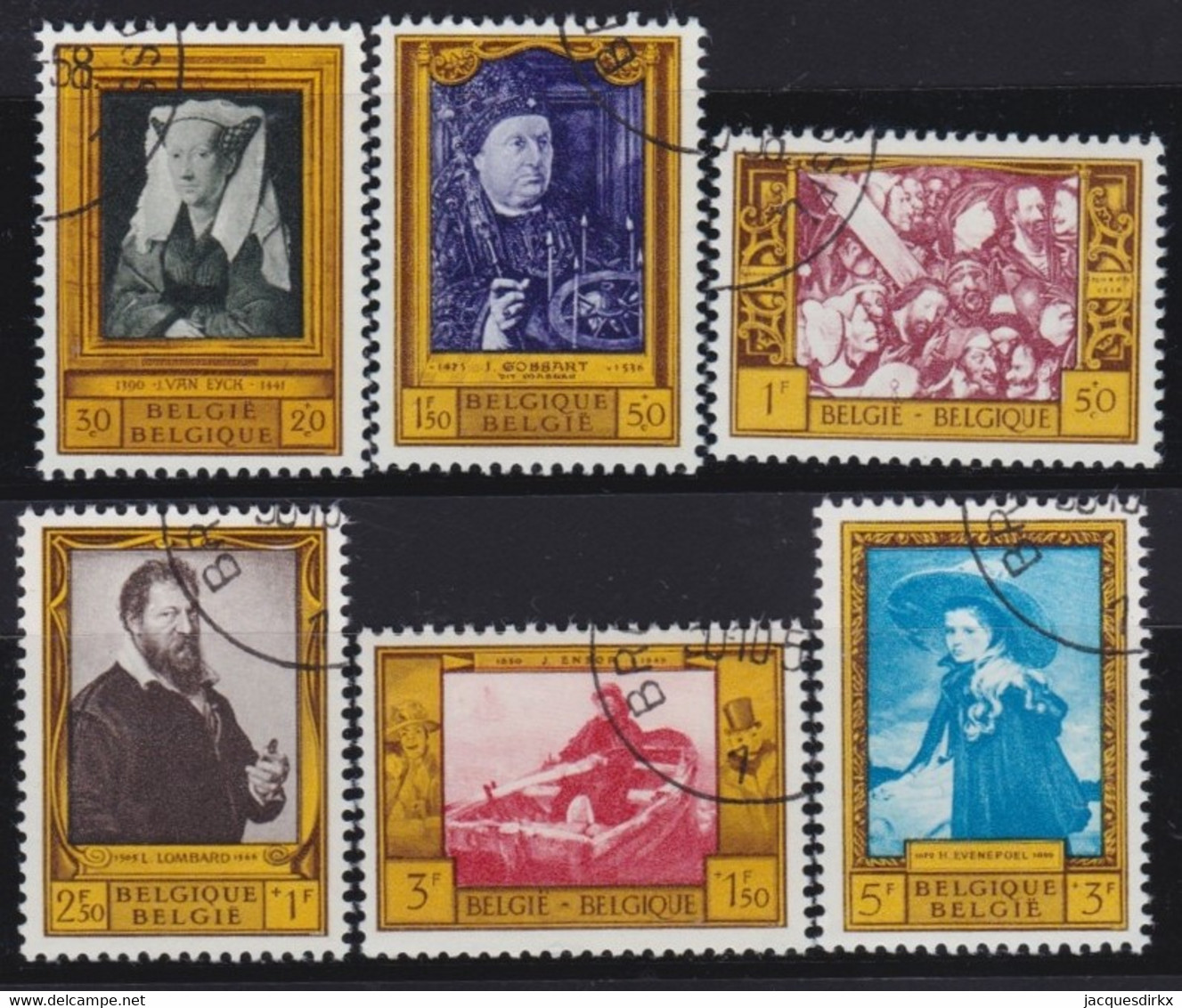 Belgie  .   OBP    .    1076/1081       .   O        .    Gestempeld     .   /   .   Oblitéré - Used Stamps