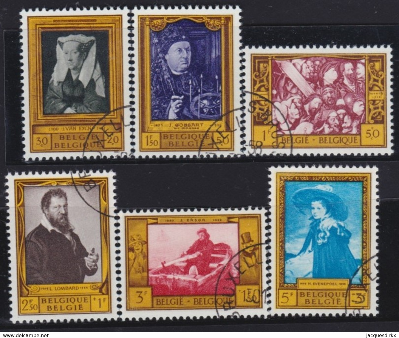 Belgie  .   OBP    .    1076/1081       .   O        .    Gestempeld     .   /   .   Oblitéré - Used Stamps