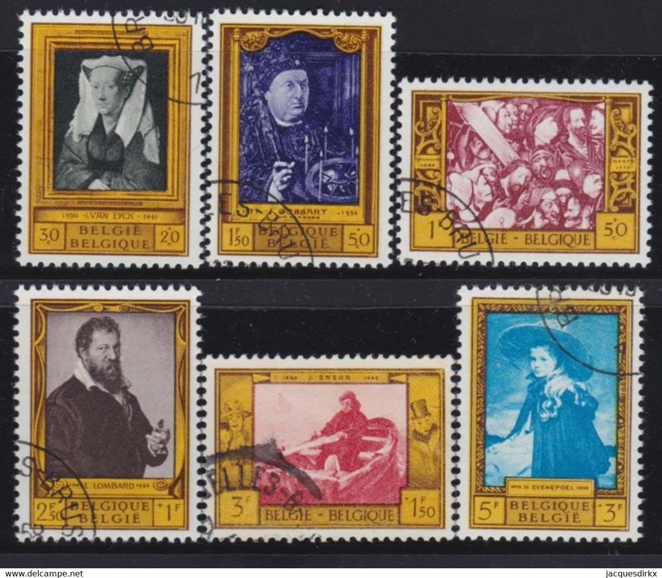 Belgie  .   OBP    .    1076/1081     .   O        .    Gestempeld     .   /   .   Oblitéré - Used Stamps