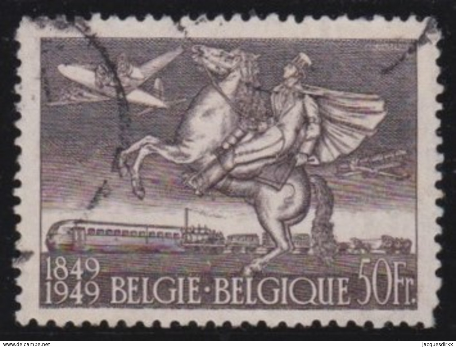 Belgie  .   OBP    .    810A   .   O        .    Gestempeld     .   /   .   Oblitéré - Usados