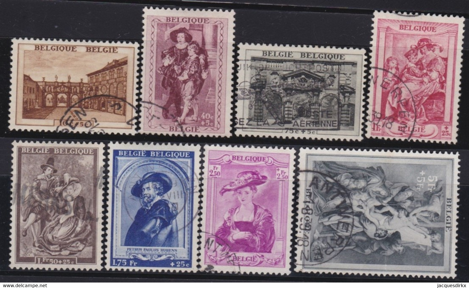 Belgie  .   OBP    .    504/511    .   O        .    Gestempeld     .   /   .   Oblitéré - Used Stamps