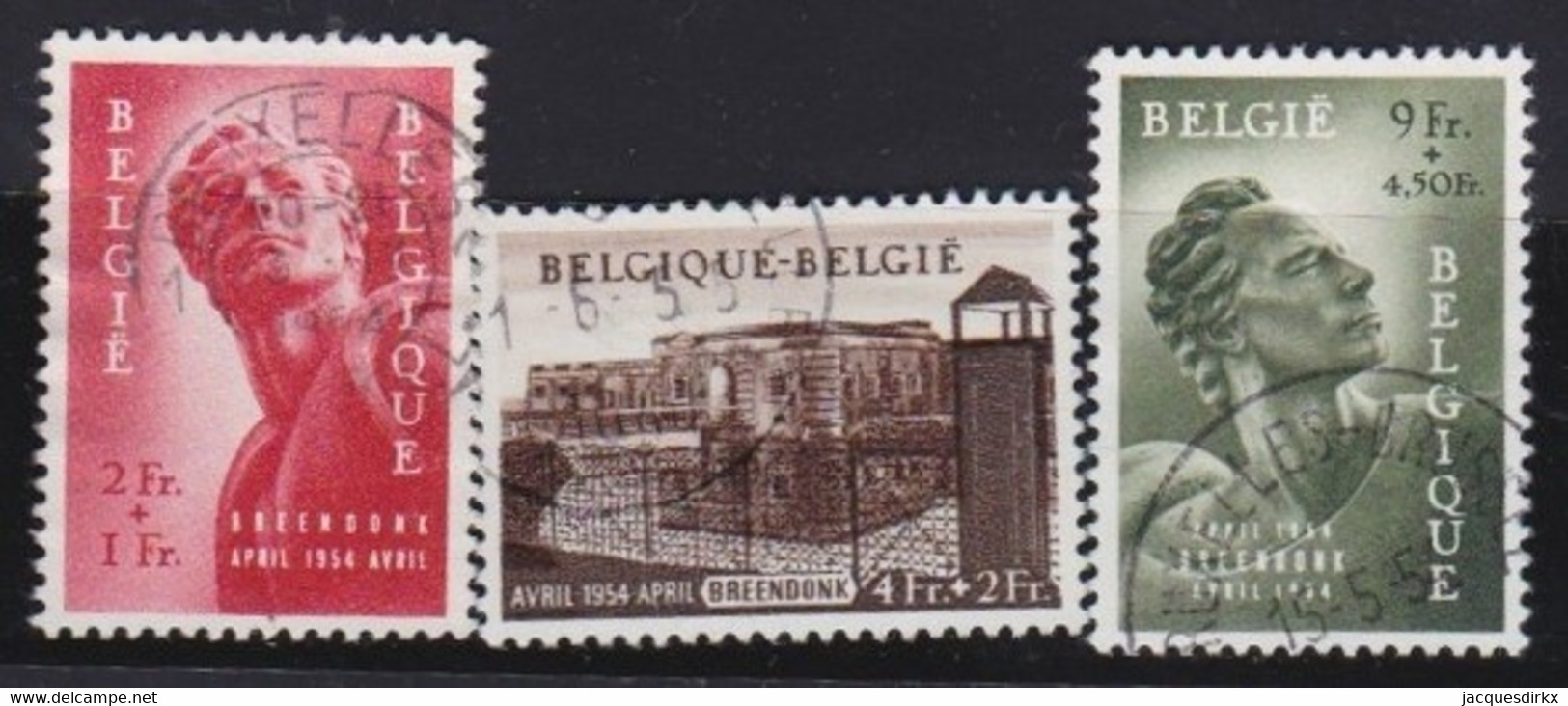 Belgie  .   OBP    .    860/862       .     O        .    Gestempeld     .   /   .   Oblitéré - Gebruikt