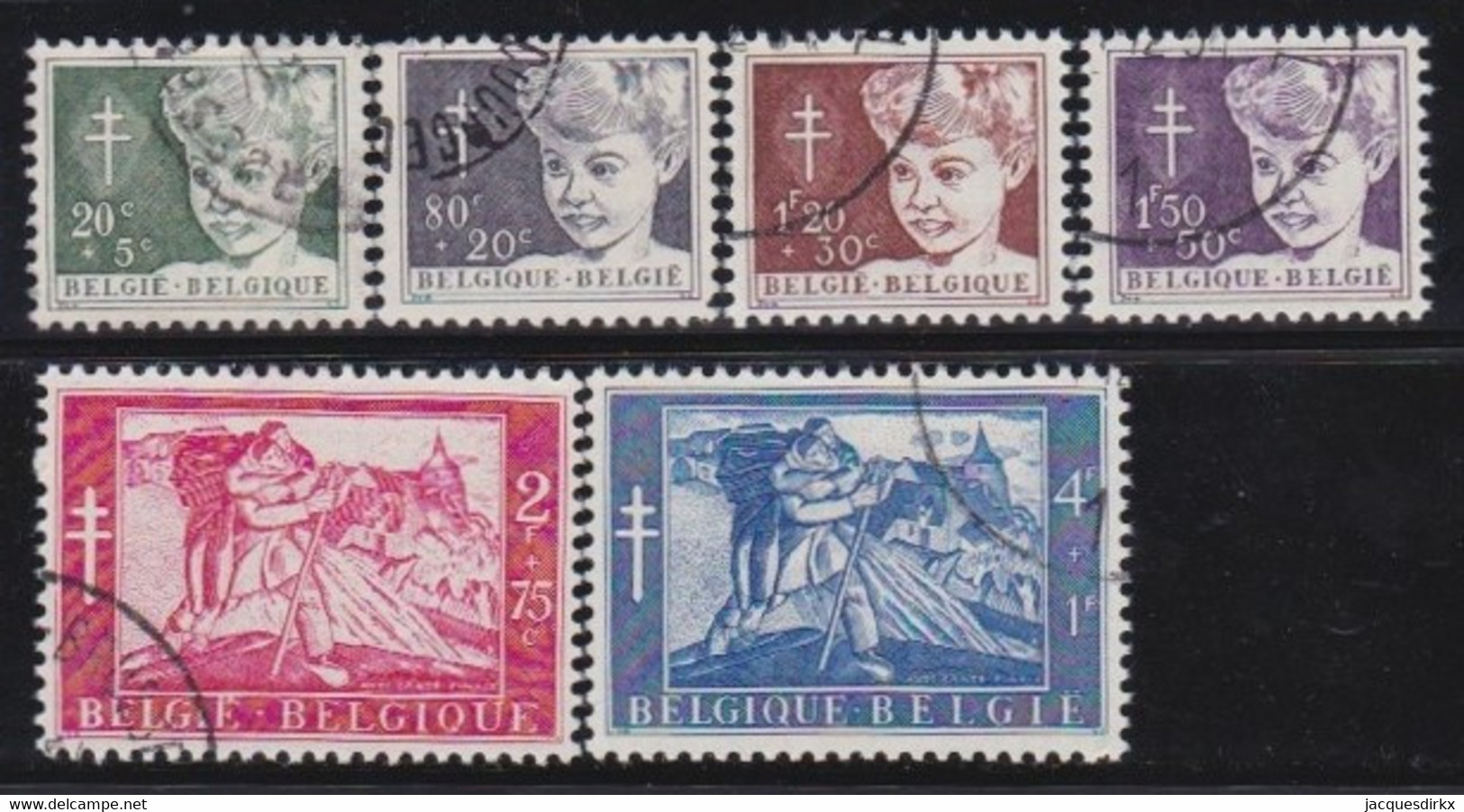 Belgie  .   OBP    .    955/960      .     O        .    Gestempeld     .   /   .   Oblitéré - Used Stamps