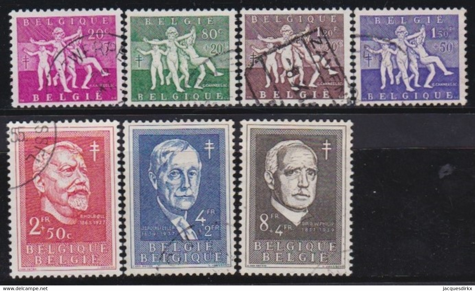 Belgie  .   OBP    .    979/985        .     O        .    Gestempeld     .   /   .   Oblitéré - Used Stamps