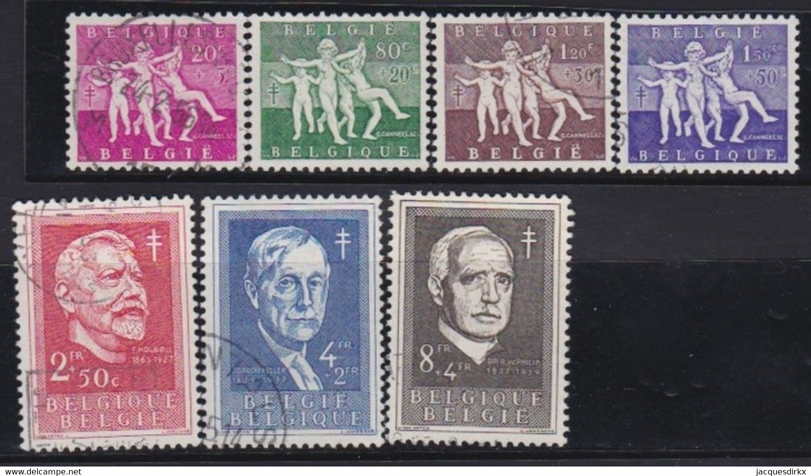 Belgie  .   OBP    .    979/985        .     O        .    Gestempeld     .   /   .   Oblitéré - Used Stamps