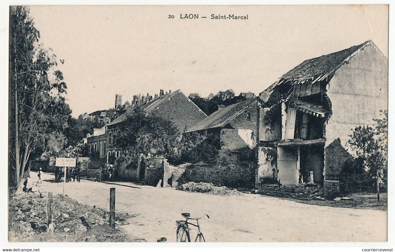 CPA - LAON (Aisne) - Saint-Marcel - Laon