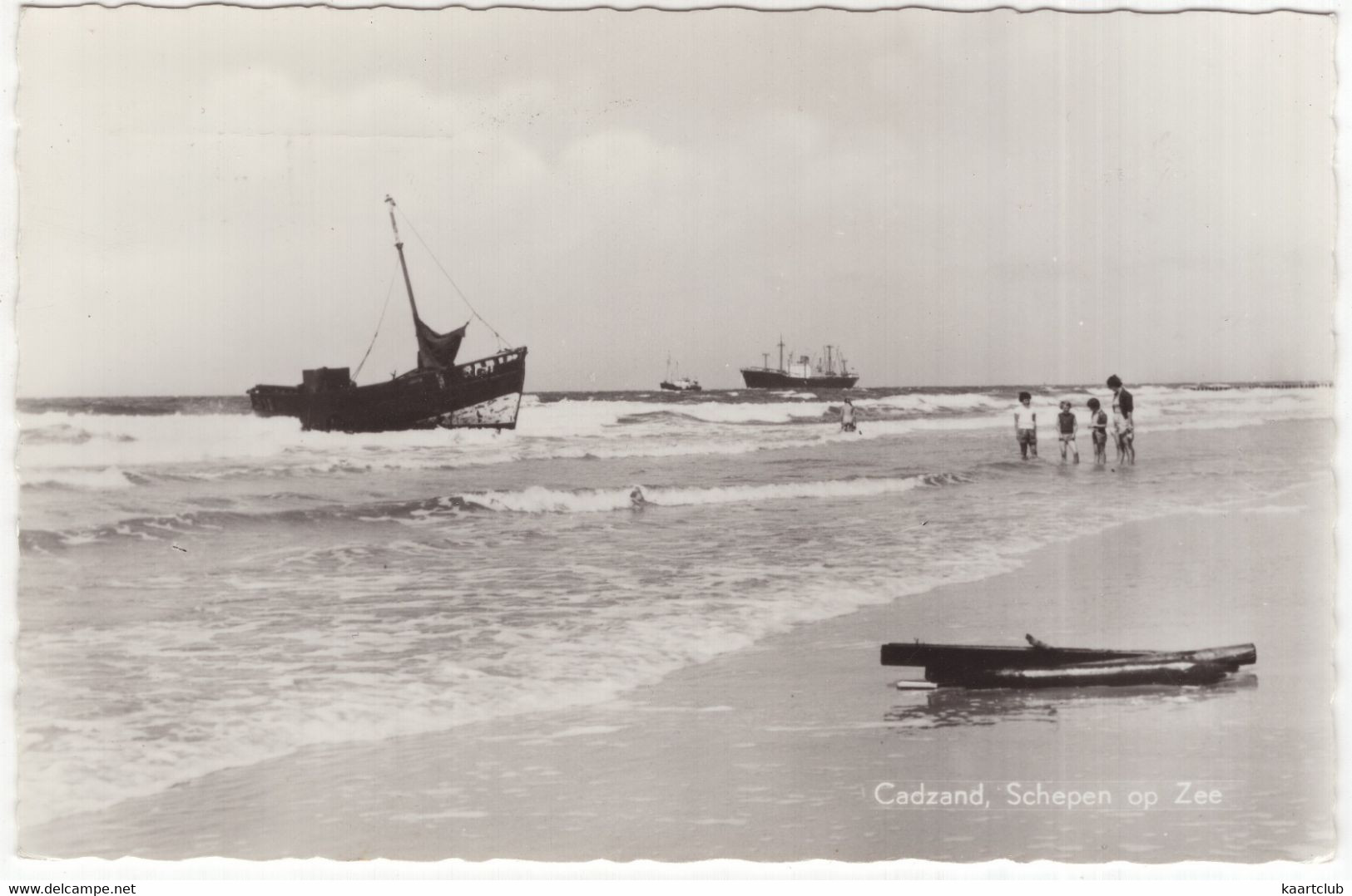 Cadzand - Schepen Op Zee - (Zeeland,Holland) - Cadzand