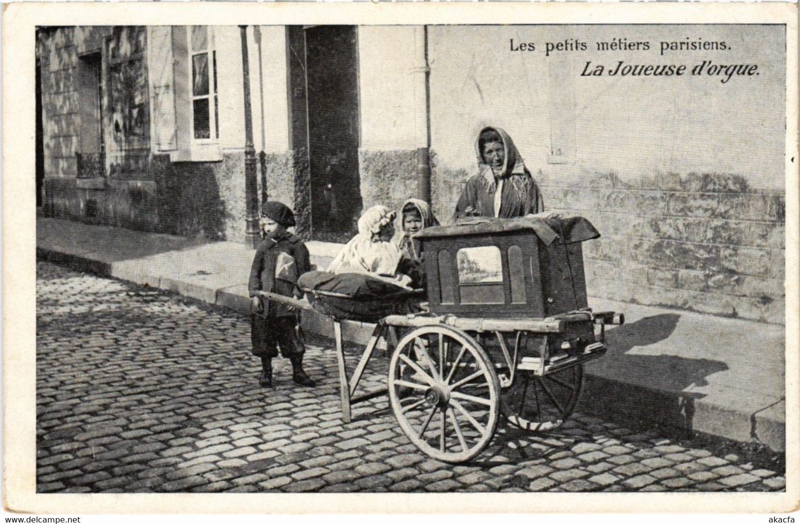 CPA PARIS Petits Metiers La Joueuse D'orgue (1246086) - Petits Métiers à Paris