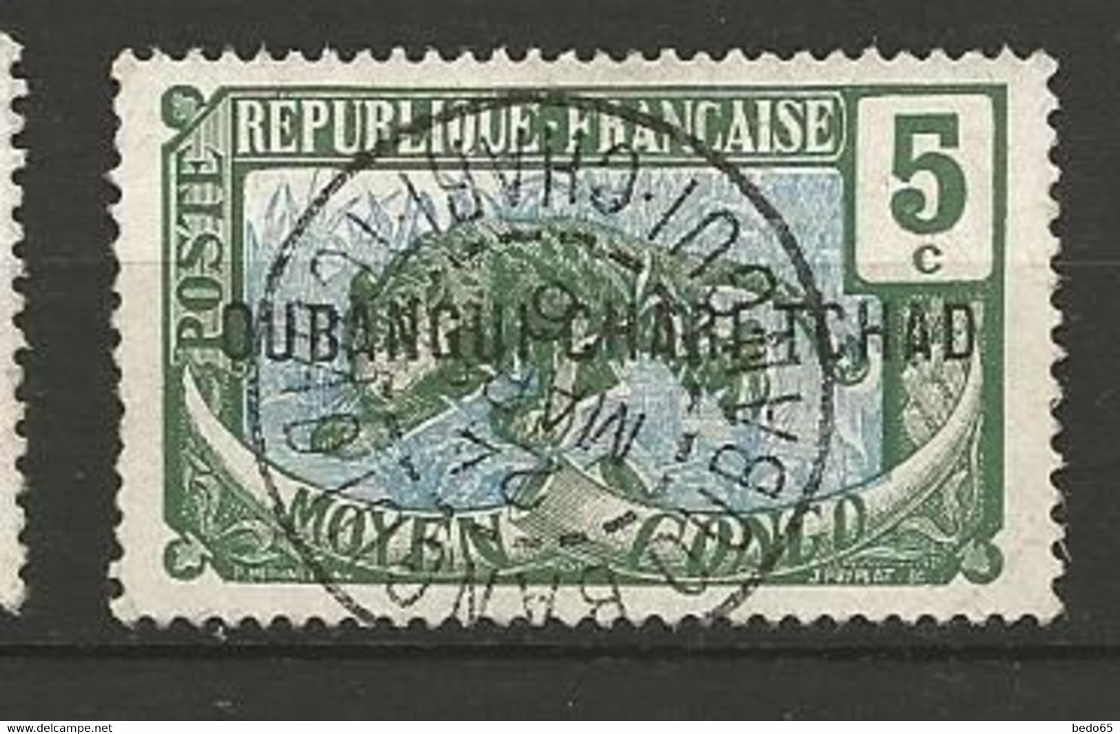 OUBANGUI N° 4 CACHET BANGUI - Used Stamps